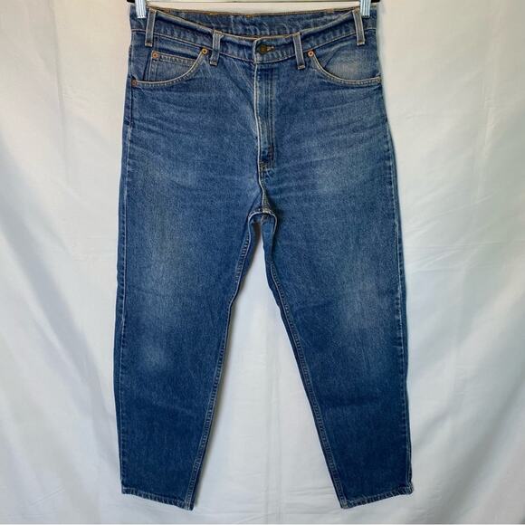Levi’s Orange Tab Men’s 505 Relaxed Fit Tapered Leg Jeans Size 34x30 Vintage - Picture 1 of 9